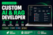 develop custom ai agents and rag systems with langchain