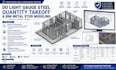 do light gauge steel quantity takeoff and bim metal stud modeling