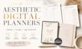 design aesthetic printable and digital planners