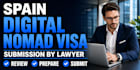 fully prepare and submit your spain digital nomad visa