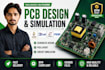 do pcb design, schematic capture and circuit simulation