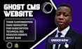 build ghost cms site customize ghost newsletter develop ghost cms do ghost cms