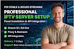 create an automated, iptv customer management, and billing system