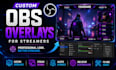 create custom obs overlays, stream scenes, and fix obs issues