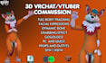 create custom 3d vrchat avatar, vtuber model, vr character ,furry nsfw