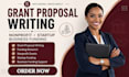 grant writing grant proposal grant research business plan grant application