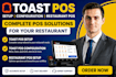 toast pos setup, toast pos configuration, restaurant pos setup