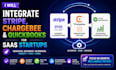 integrate stripe chargebee and quickbooks for saas startups