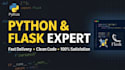 fix python flask code and script bugs