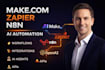 be your make com, zapier, n8n ai automation expert