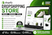design a premium shopify dropshipping website