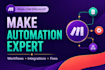 build make com automation make com integrate API and fix make scenario