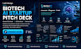 design biotech pitch deck ai pitch deck startup deck