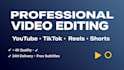 create viral youtube thumbnail and video editing