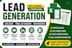 do b2b lead generation, email list building and market research