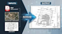 create autocad site plan, subdivision from PDF, google earth and sketch