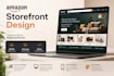 create and design professional amazon store front for your fba brand