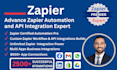 build zapier automation connecting crm, notion, google sheets, and api