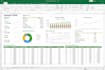 create an excel financial model