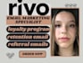 setup rivo loyalty program referral email campaign customer retention email