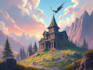 design an awesome fantasy illustration