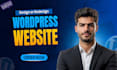 build custom wordpress website, wordpress design or redesign website