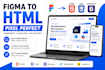 convert figma to responsive HTML CSS website