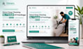 build a modern responsive website using vue js and node js