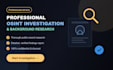 conduct professional osint investigation and background research
