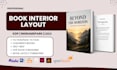do  interior book layout formatting, design and typesetting for publishing