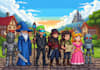 create a pixel art character sprite
