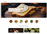 build cooking blog website design