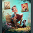 design cartoon book covers and character artwork