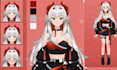 design and rig 2d vtuber model, live2d model vtuber rigging for vtube studio