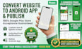 convert website to android app and publish to play store