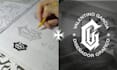 create a custom professional hand drawn monogram