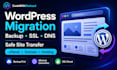 migrate wordpress website to new hosting, cpanel, domain or server