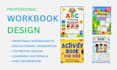 design redesign kids workbook, educational workbook, handwriting, activity book