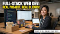 teach live 1 on 1 full stack web development in HTML CSS javascript react