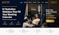 build a high converting iv hydration therapy website with online booking