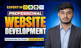 do custom website development, business website, frontend, full stack developor