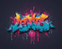 make professional graffiti text and logo designs