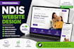design a professional ndis website that generates enquiries