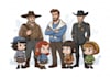 draw cartoon style illustration