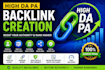 create 50 high da pa backlinks instant approval