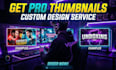 create eyecatching gaming banners and youtube thumbnails
