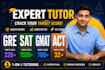 be your gre sat gmat act math tutor