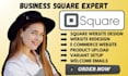 setup square e commerce website square website design square online store