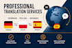 translate german, polish and spanish