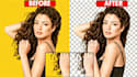 do hair masking and background replacement
